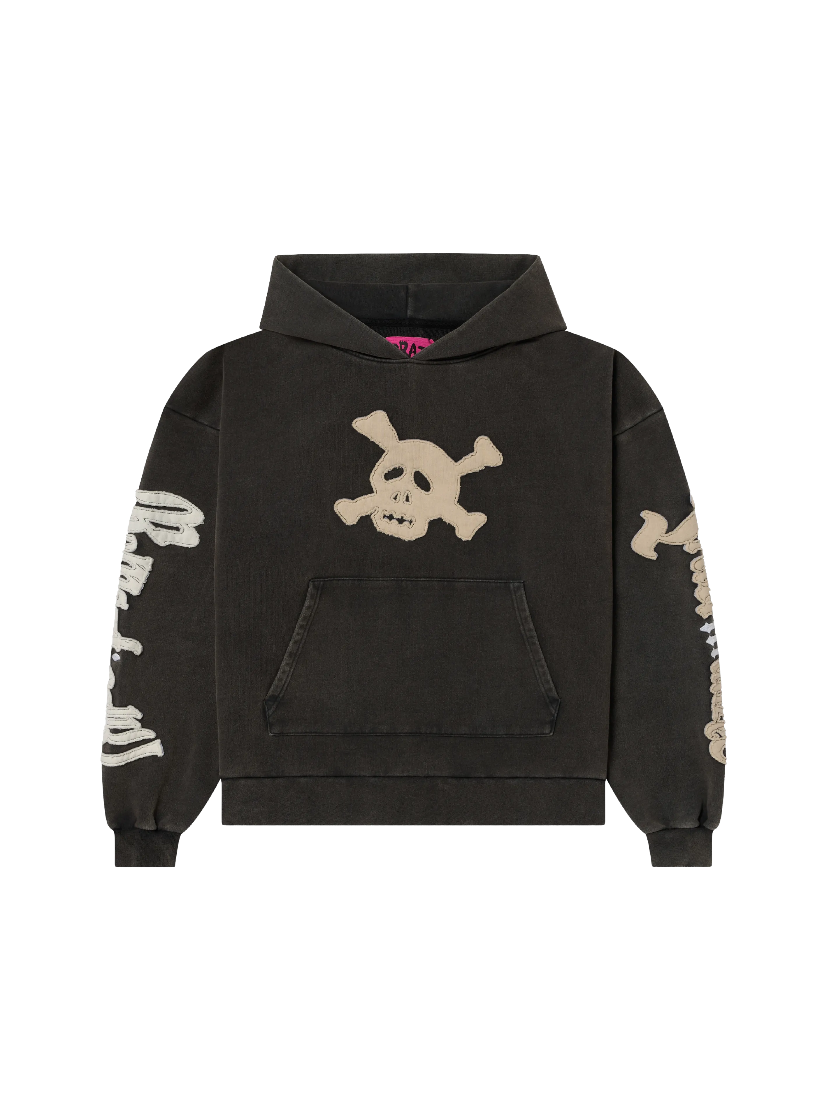 NUMBSKULL HOODIE - MAX WASH BLACK – BRAT