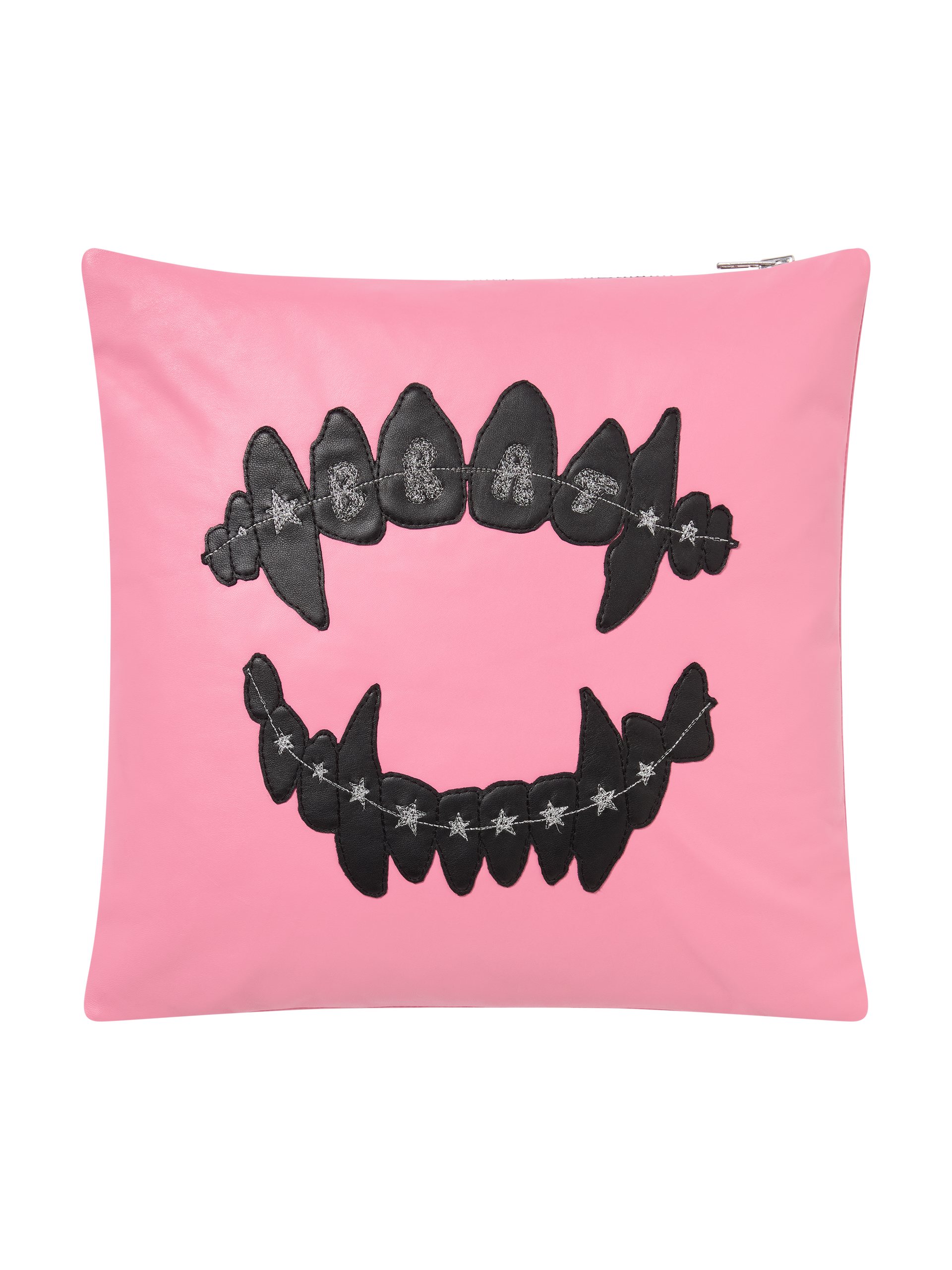 BITE ME CUSHION (PINK/BLACK)