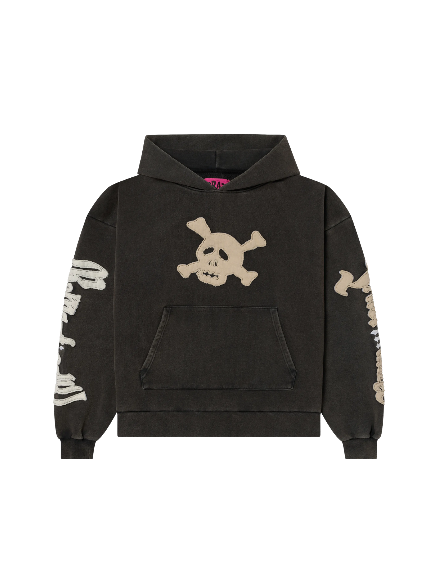 NUMBSKULL HOODIE - MAX WASH BLACK – BRAT