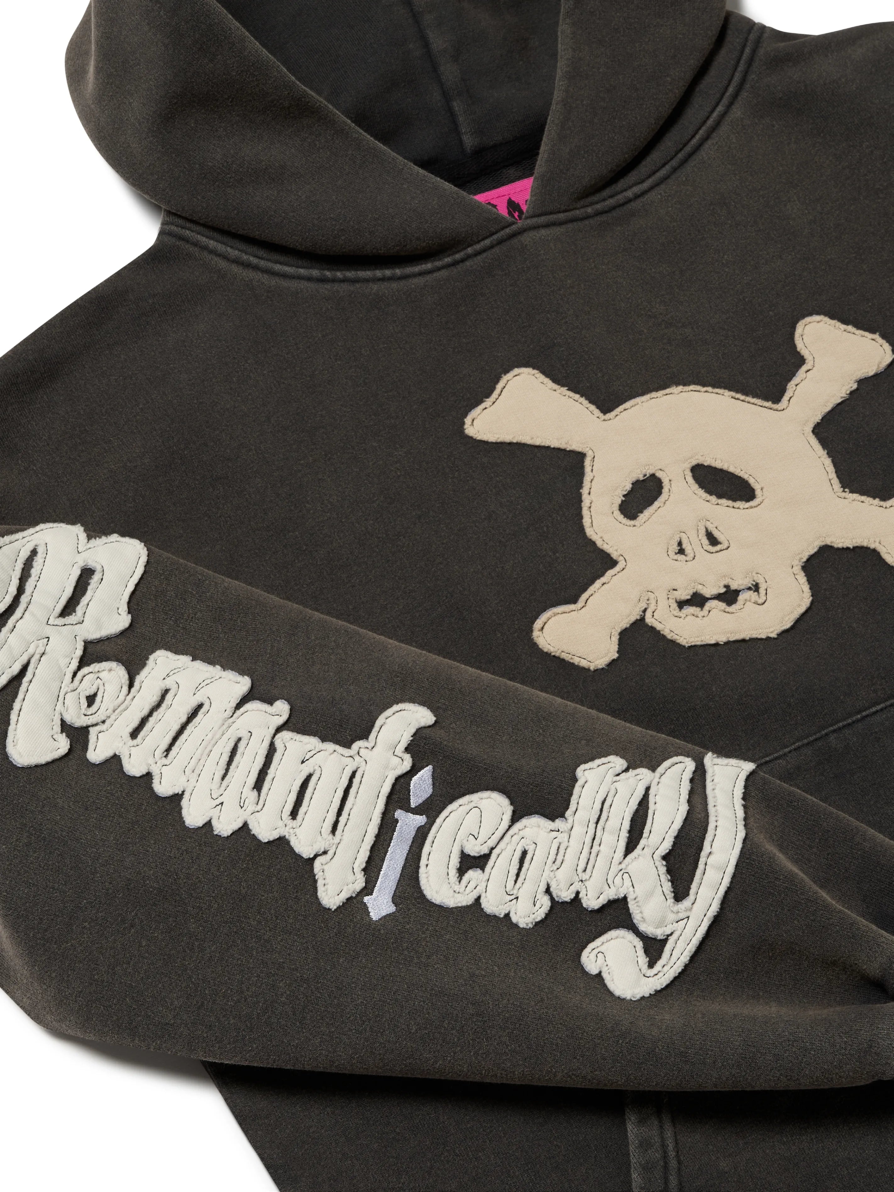 NUMBSKULL HOODIE - MAX WASH BLACK – BRAT