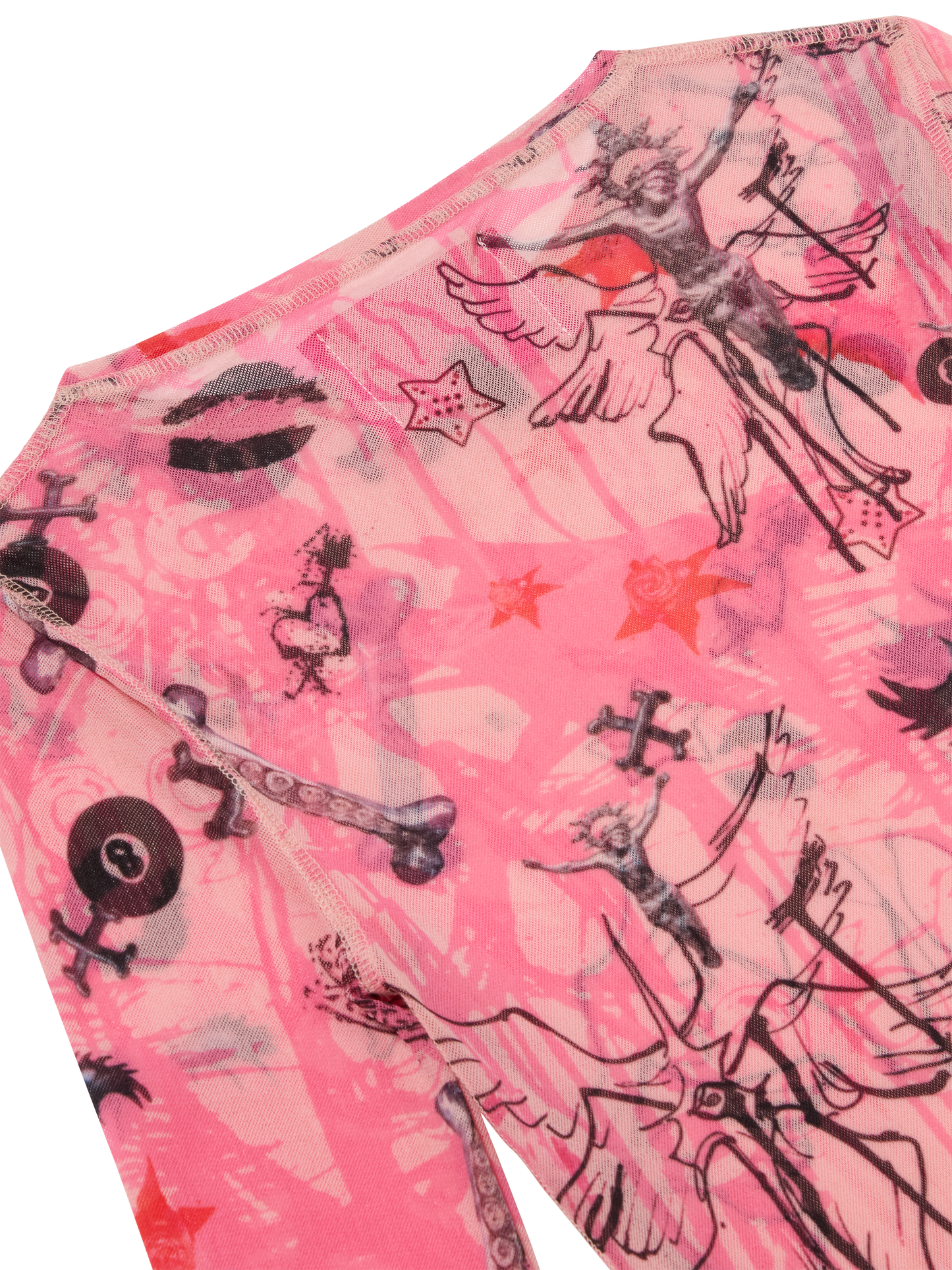 DREAM SEQUENCE MESH TOP (PINK)