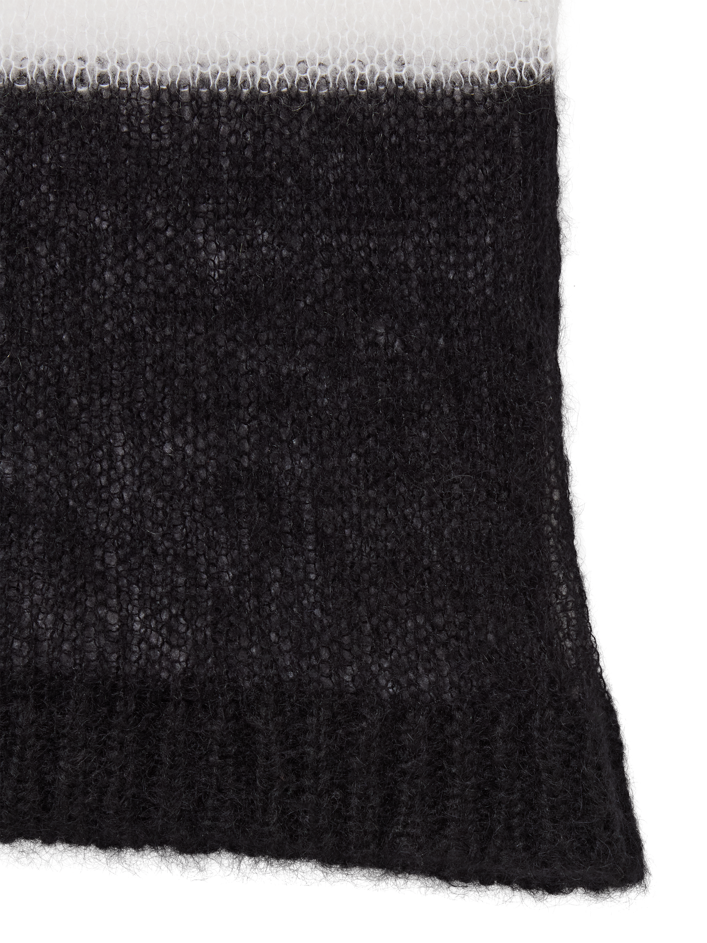 FIRESTARTER MOHAIR JUMPER (BLACK/WHITE)