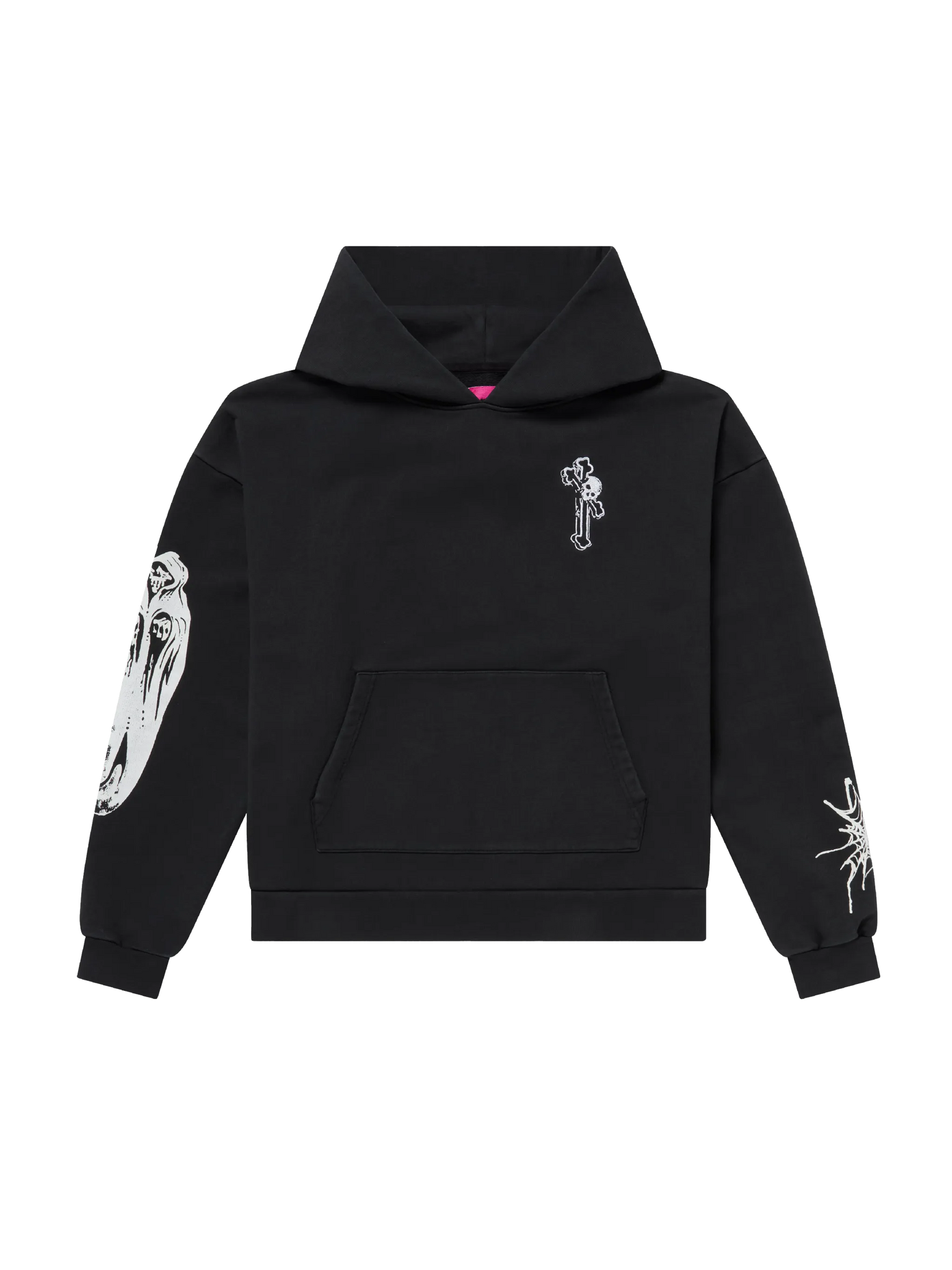GOTH RUNNER TRACKSUIT HOODIE- MINERAL BLACK