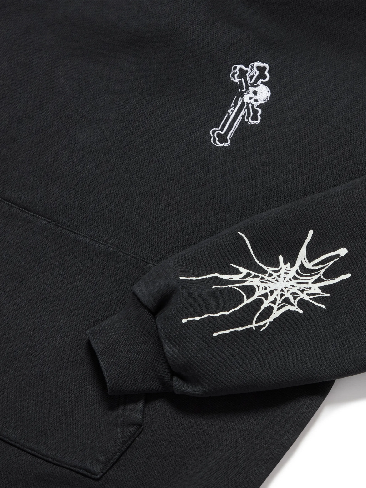 GOTH RUNNER TRACKSUIT HOODIE- MINERAL BLACK