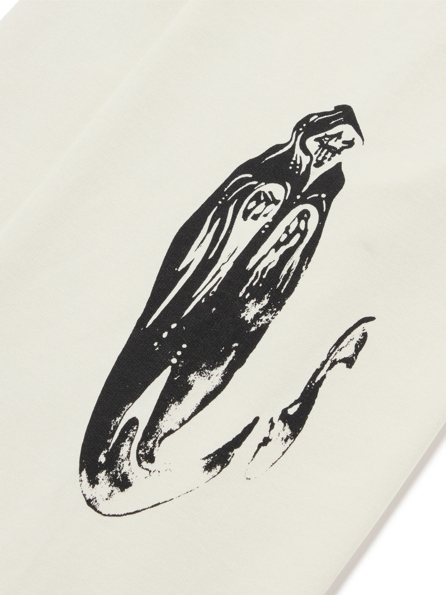 GOTH RUNNER TRACKSUIT BOTTOMS- BONE WHITE