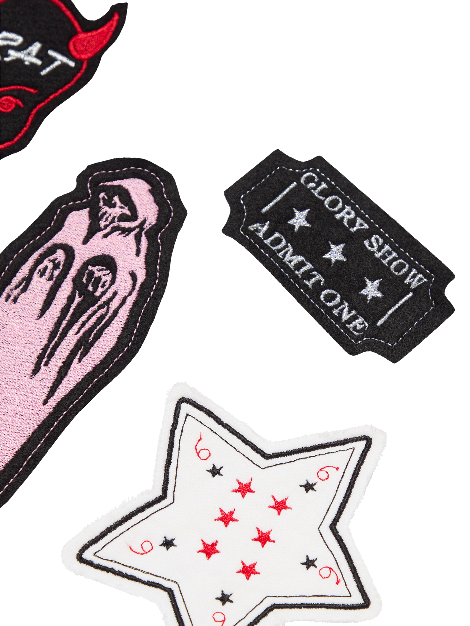 SOUR PATCH EMBROIDERED PATCHES